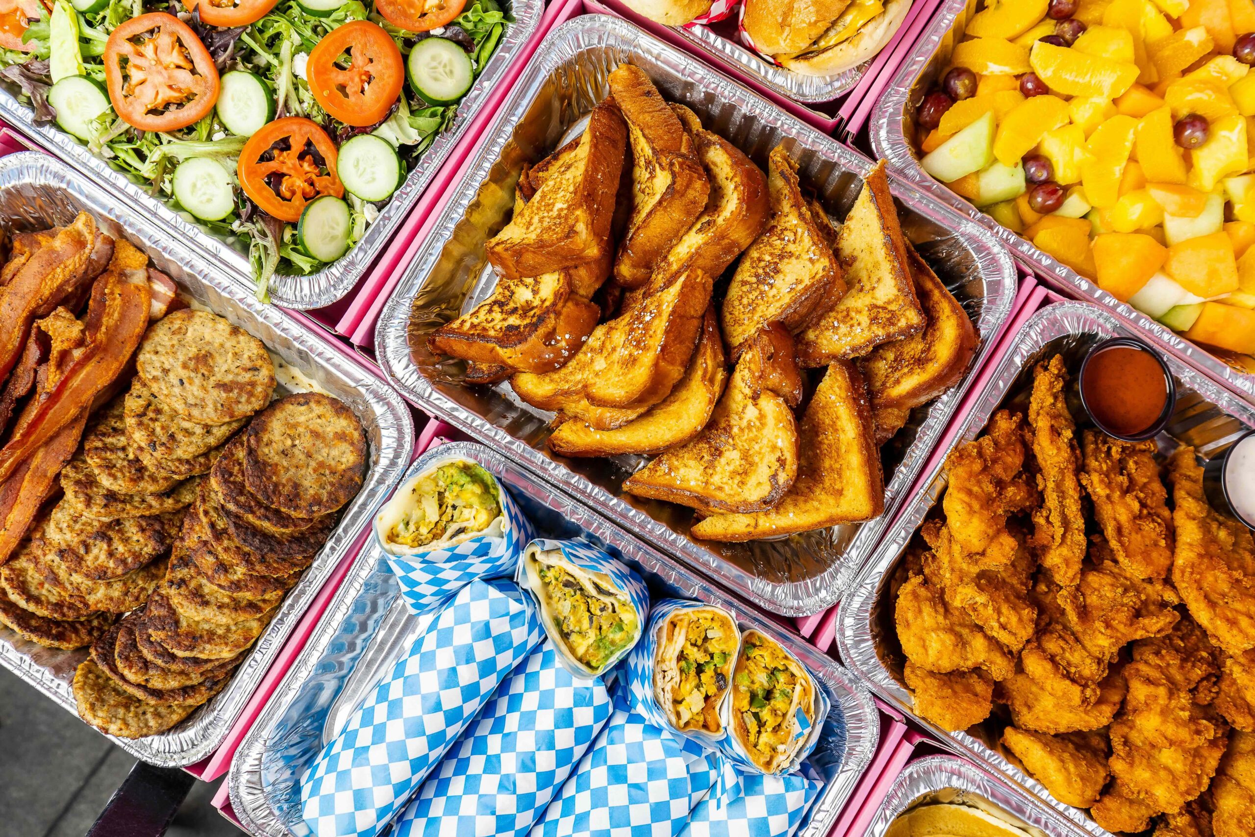 Sugar n' Spice catering spread