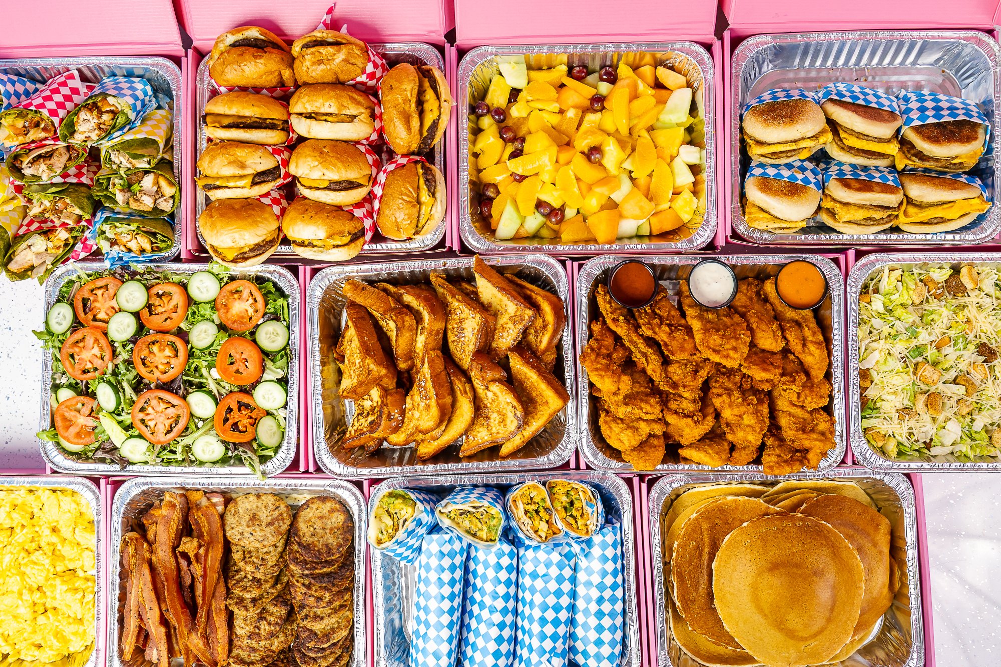 Brunch combo catering