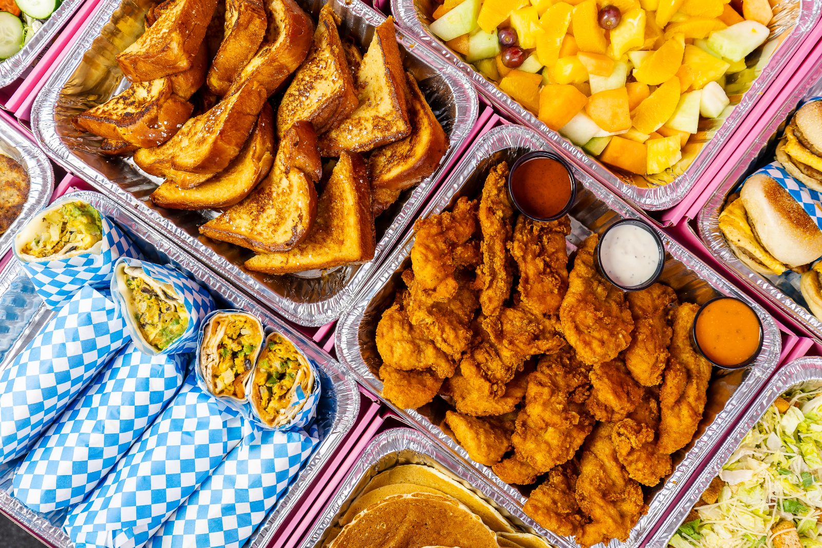 Sugar n' Spice catering spread